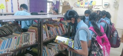 District central Library Visit