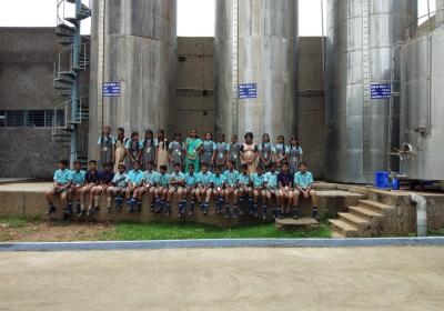 Aavin Milk Factory Field Visit For Grade 7